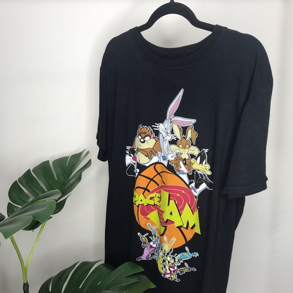 ❌SOLD❌ Vintage Space Jam Looney Tunes Shirt - Picture 2 of 6